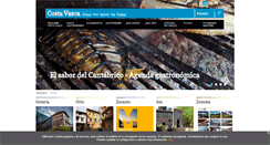 Desktop Screenshot of costavasca.org